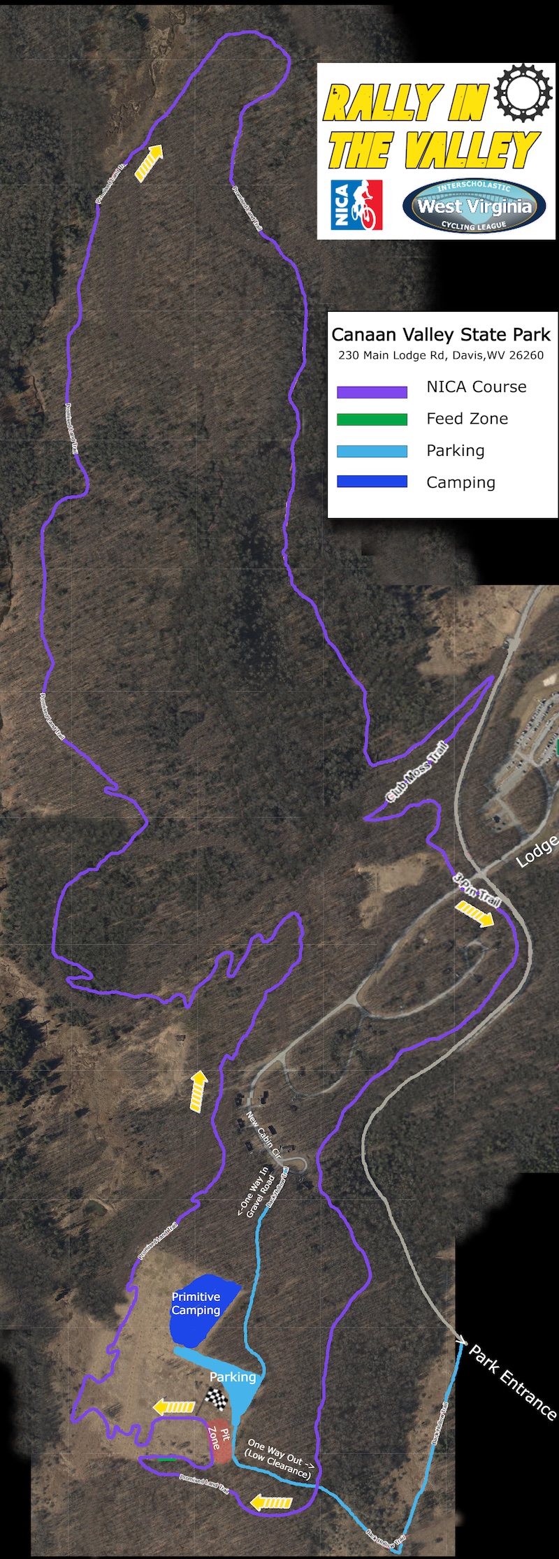 Race Course Map